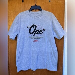 Wisconsin “Ope” tee. Size xl unisex